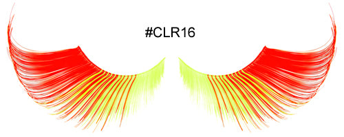 #CLR16 - EYEMIMO brand Color False Eyelashes