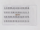 #EXT01 - EYEMIMO Cluster Eyelash Extensions (Extra Short - Black Color) "Bride and Bridemaids"